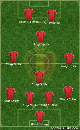 Belgium Formation 2015