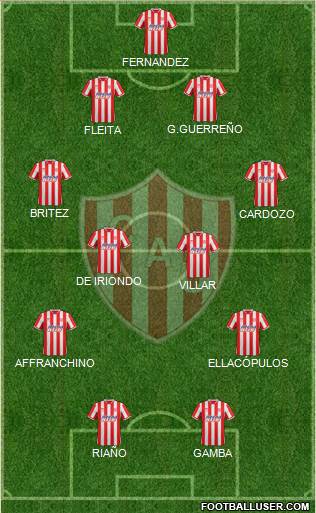 Unión de Santa Fe Formation 2015
