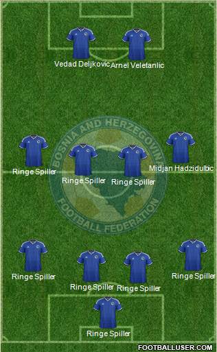 Bosnia and Herzegovina Formation 2015