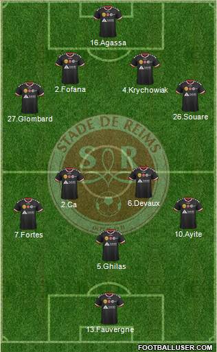 Stade de Reims Formation 2015