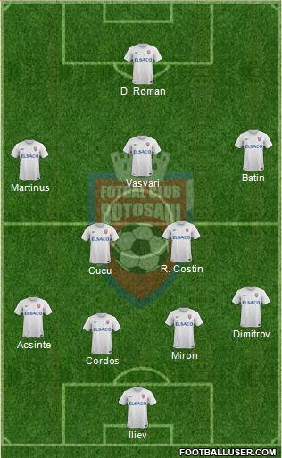 FC Botosani Formation 2015
