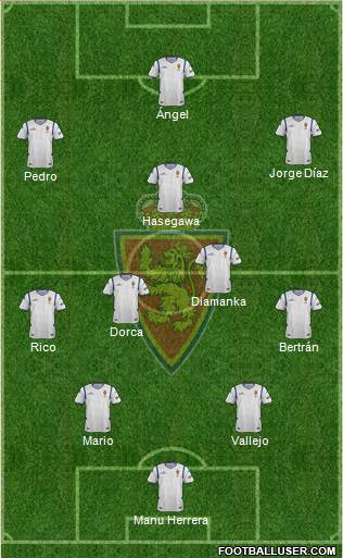 R. Zaragoza S.A.D. Formation 2015