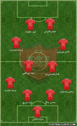 Persepolis Tehran Formation 2015