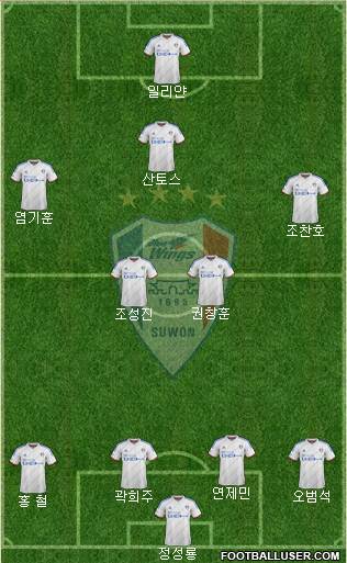 Suwon Samsung Blue Wings Formation 2015