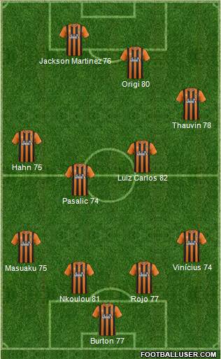 Hull City Formation 2015