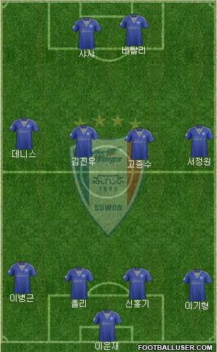 Suwon Samsung Blue Wings Formation 2015