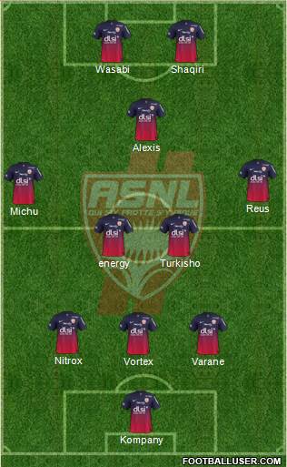 A.S. Nancy Lorraine Formation 2015