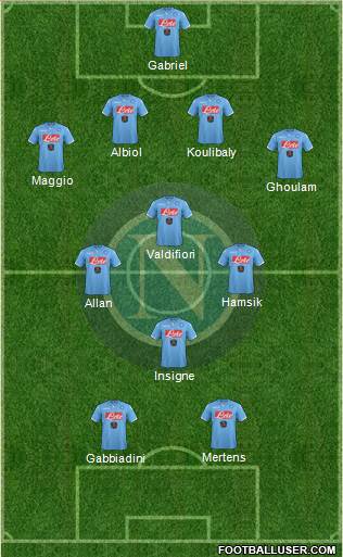 Napoli Formation 2015