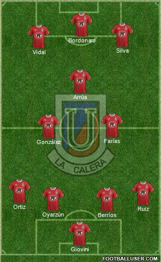 CD Unión La Calera S.A.D.P. Formation 2015