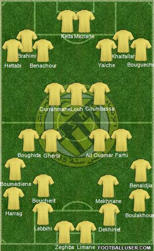 Union Sportive Madinet El-Harrach Formation 2015