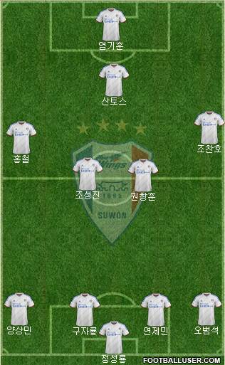 Suwon Samsung Blue Wings Formation 2015