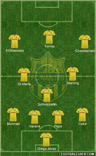 FC Nantes Formation 2015