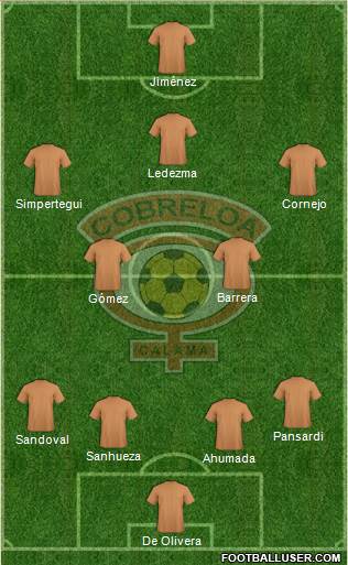 CD Cobreloa S.A.D.P. Formation 2015