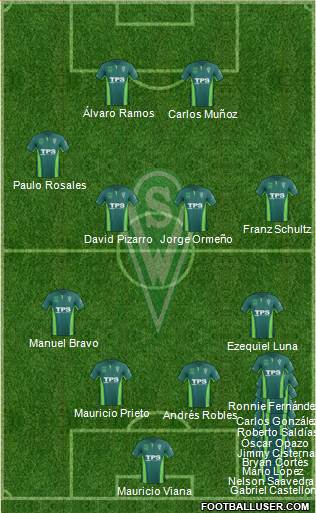 CD Santiago Wanderers S.A.D.P. Formation 2015