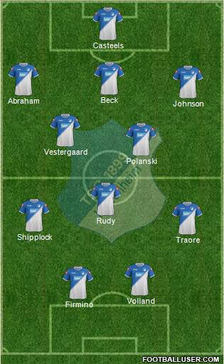 TSG 1899 Hoffenheim Formation 2015