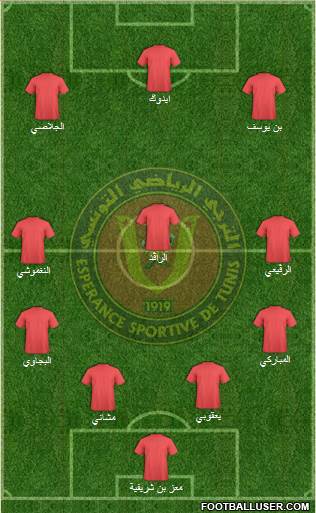 Espérance Sportive de Tunis Formation 2015