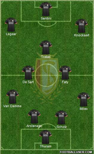 R Standard de Liège Formation 2015