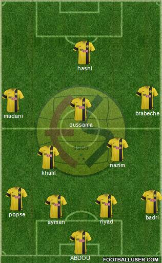 Eskisehirspor Formation 2015