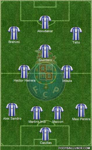 Futebol Clube do Porto - SAD Formation 2015