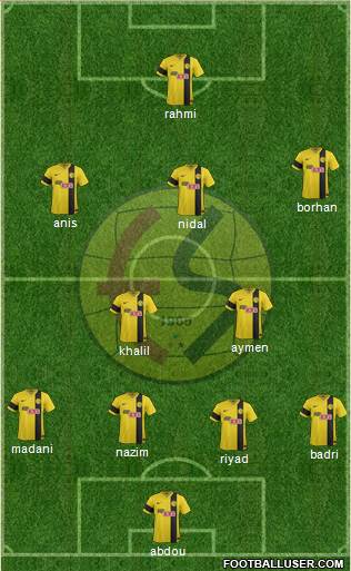 Eskisehirspor Formation 2015