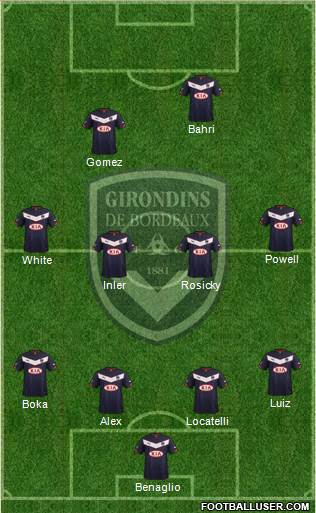 FC Girondins de Bordeaux Formation 2015