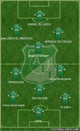AC Deportivo Cali Formation 2015