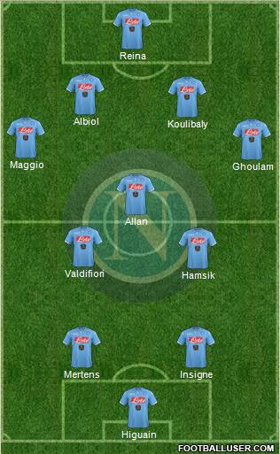 Napoli Formation 2015