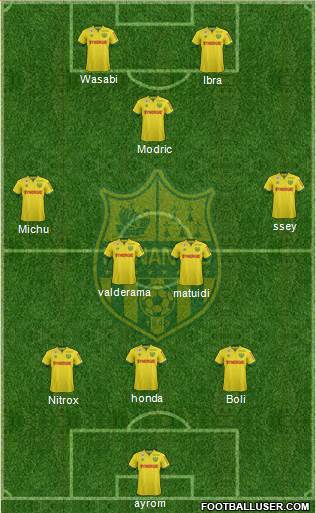 FC Nantes Formation 2015