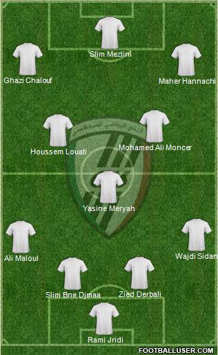 Club Sportif Sfaxien Formation 2015