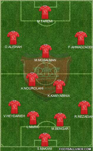 Persepolis Tehran Formation 2015