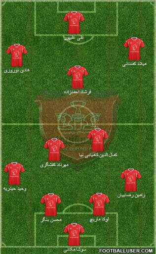 Persepolis Tehran Formation 2015