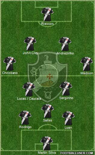 CR Vasco da Gama Formation 2015