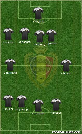 Belgium Formation 2015