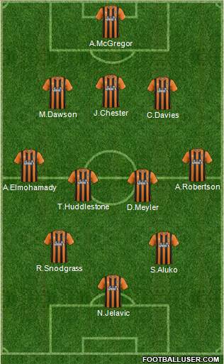 Hull City Formation 2015