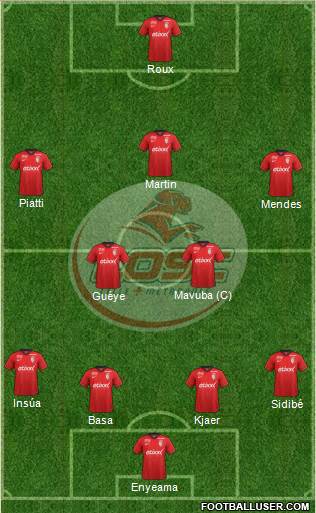 LOSC Lille Métropole Formation 2015