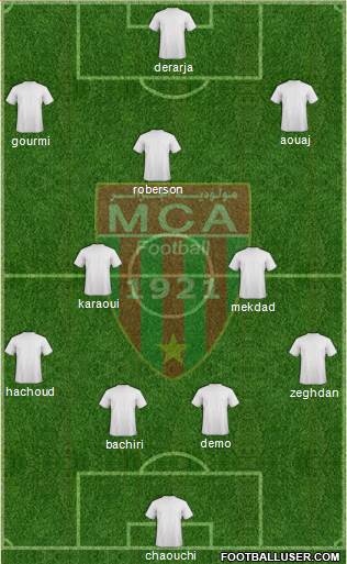 Mouloudia Club d'Alger Formation 2015