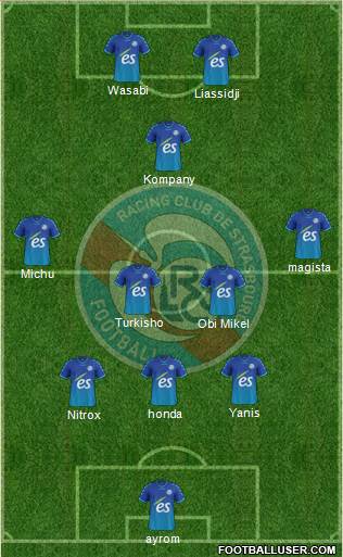 Racing Club de Strasbourg-Football Formation 2015