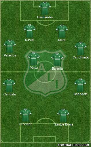 AC Deportivo Cali Formation 2015