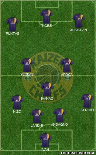 Kaizer Chiefs Formation 2015