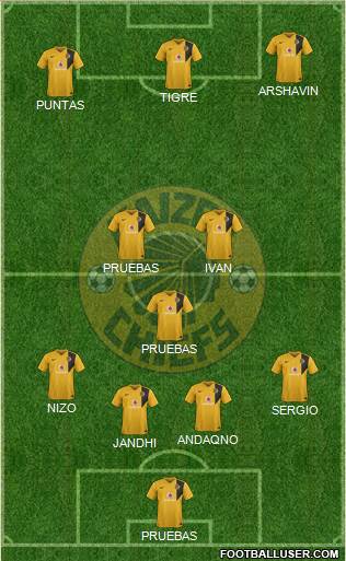 Kaizer Chiefs Formation 2015