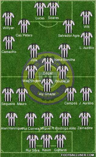 Clube Desportivo Nacional Formation 2015