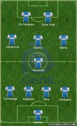 K Racing Club Genk Formation 2015