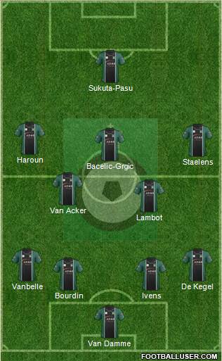 KSV Cercle Brugge Formation 2015