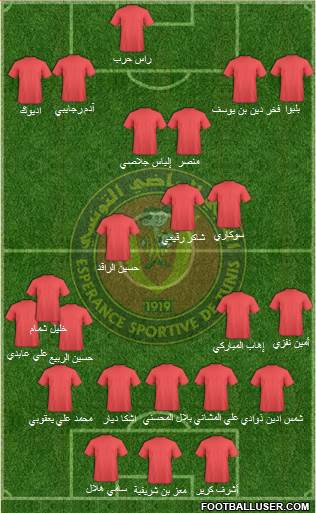 Espérance Sportive de Tunis Formation 2015