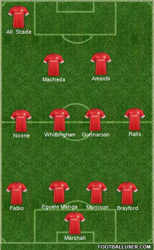 Cardiff City Formation 2015