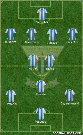 C.D. Leganés S.A.D. Formation 2015