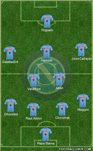 Napoli Formation 2015