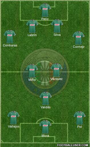CD Audax Italiano de La Florida S.A.D.P. Formation 2015