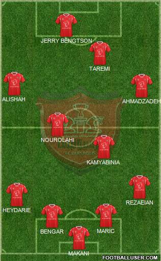Persepolis Tehran Formation 2015
