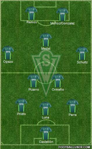 CD Santiago Wanderers S.A.D.P. Formation 2015